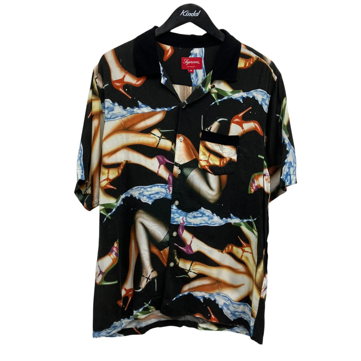 Supreme Heels Rayon Shirt半袖シャツ 古着・中古-1枚目のアイテム画像