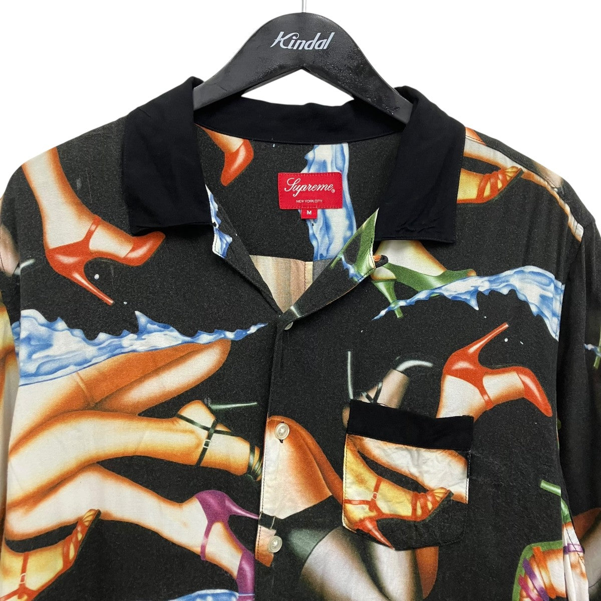 Supreme Heels Rayon Shirt半袖シャツ 古着・中古-3枚目のアイテム画像