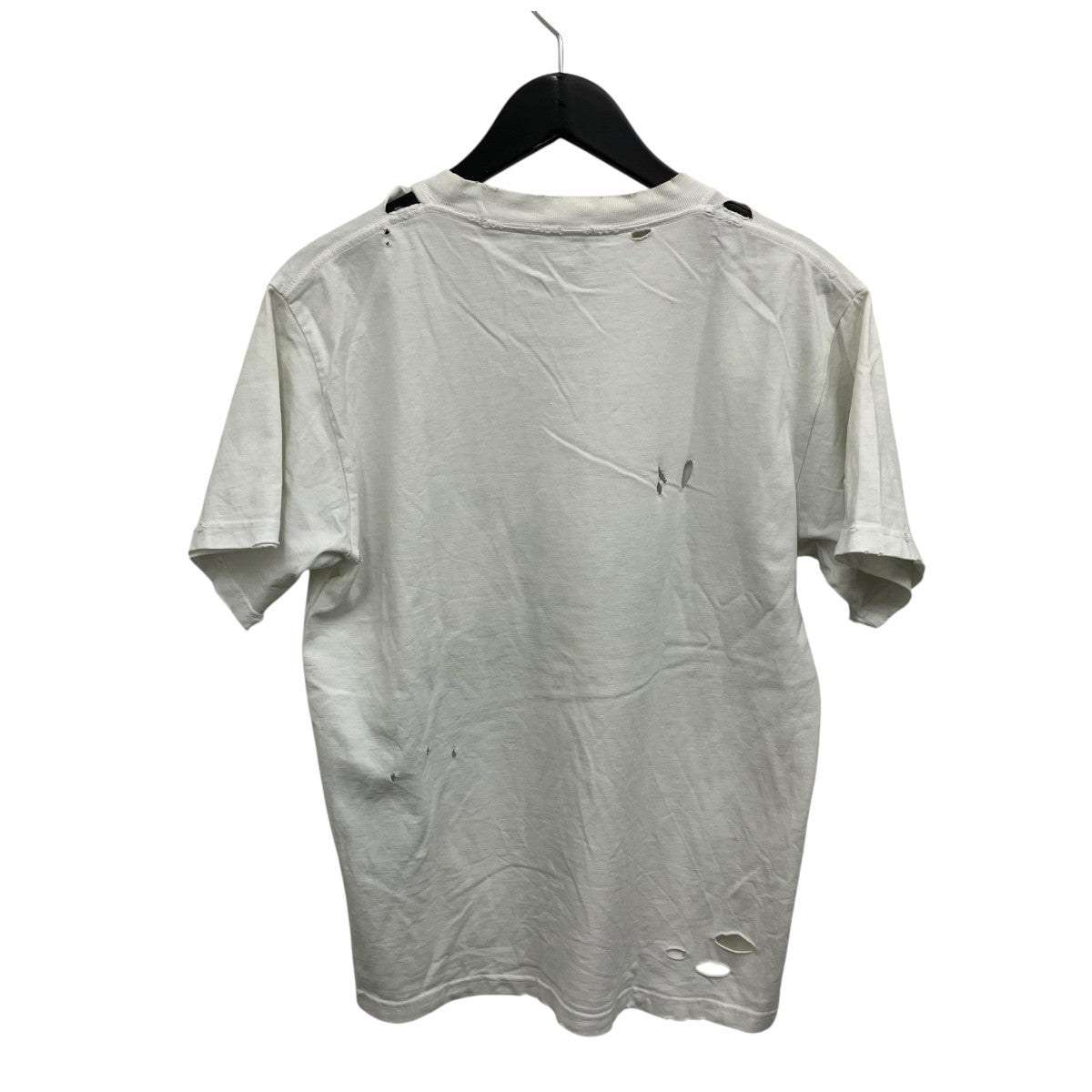 BALENCIAGA ダメージ加工Tシャツ 古着・中古-2枚目のアイテム画像