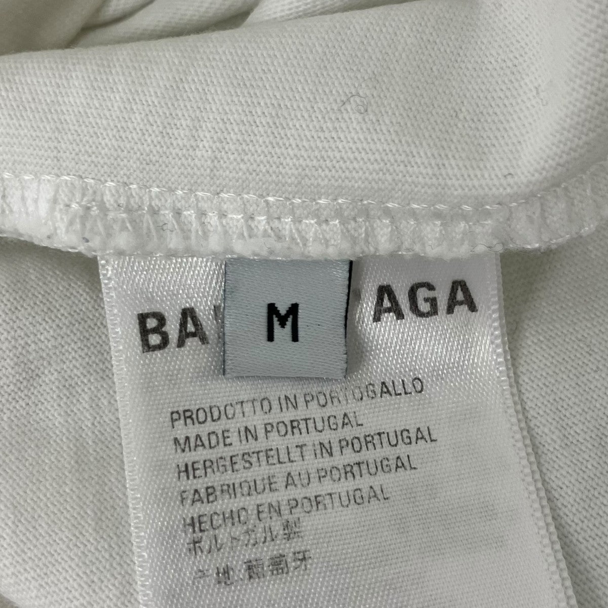 BALENCIAGA ダメージ加工Tシャツ 古着・中古-4枚目のアイテム画像