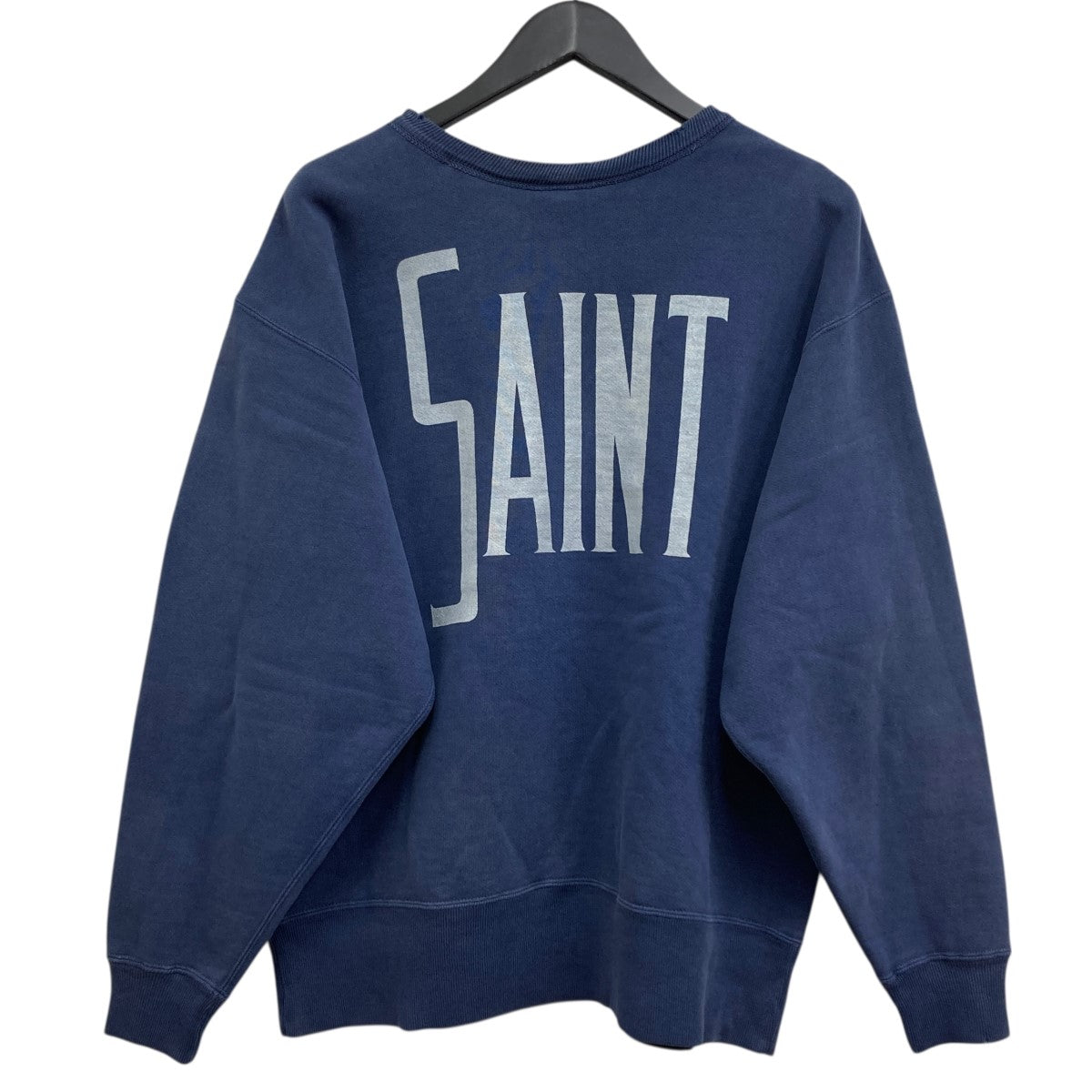 SAINT MICHAEL セントマイケル メンズ スウェット Lサイズ SAINT MICHAEL セントマイケル 24AW CREW SWT ロゴクルーネック