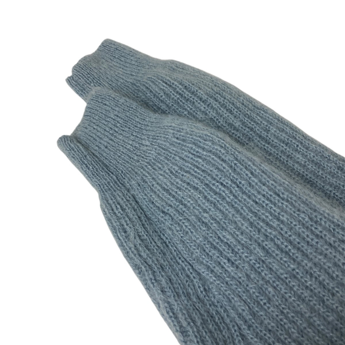 バトナー　エイジングウール　クルーネックニット　サイズ1 ブルー BATONER/バトナー】定番エイジングウールシリーズをピックアップ