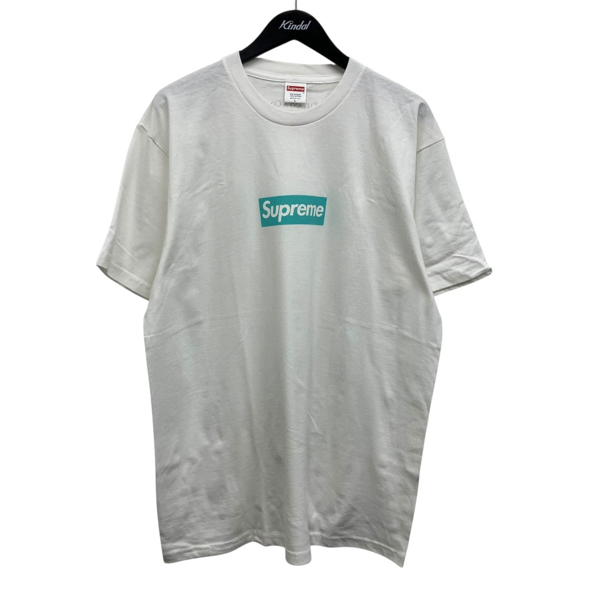 Supreme×Tiffany ＆ Co． Box Logo TeeボックスロゴTシャツ 古着・中古-1枚目のアイテム画像