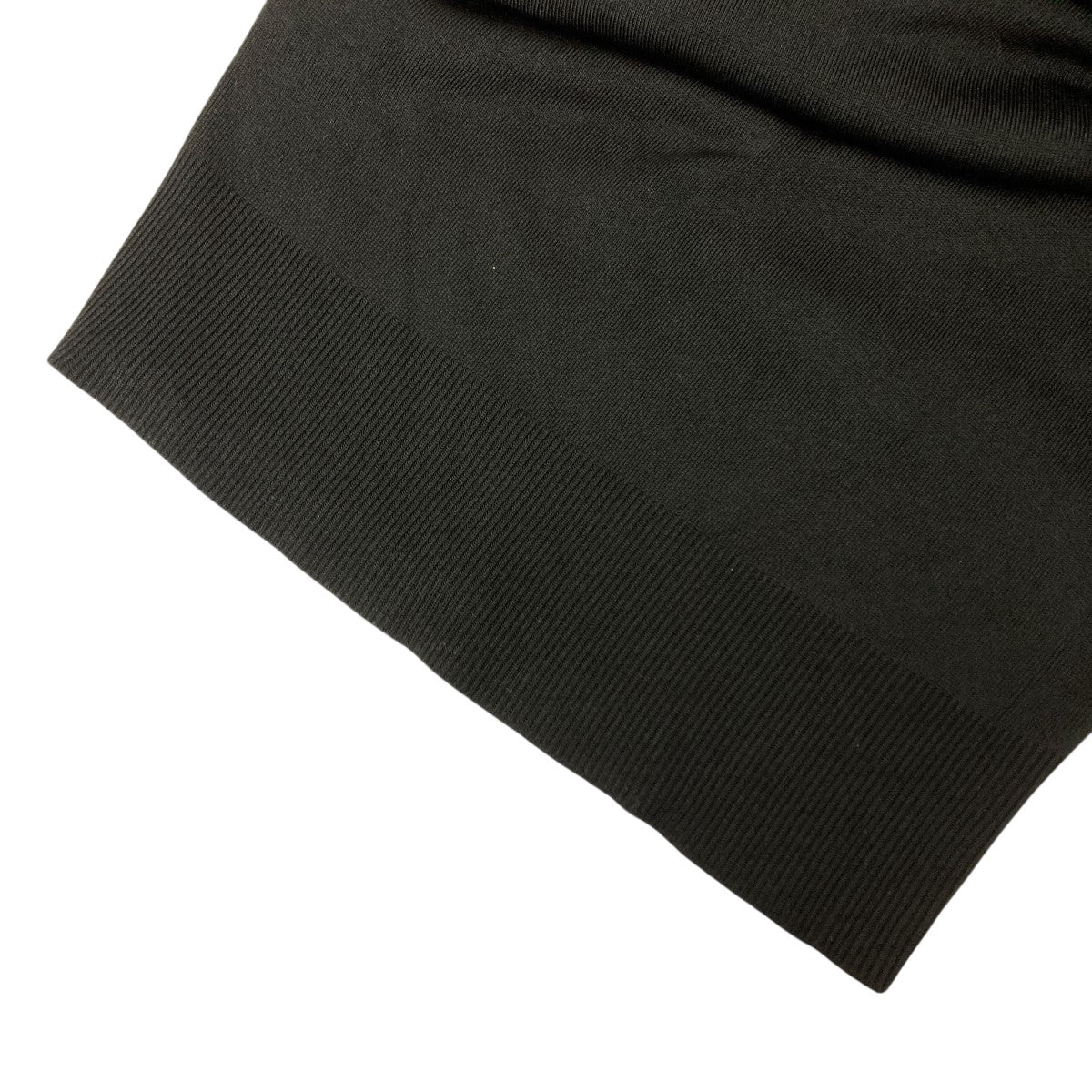 YO biotope Long knit dress ノースリーブワンピース 古着・中古-4枚目のアイテム画像