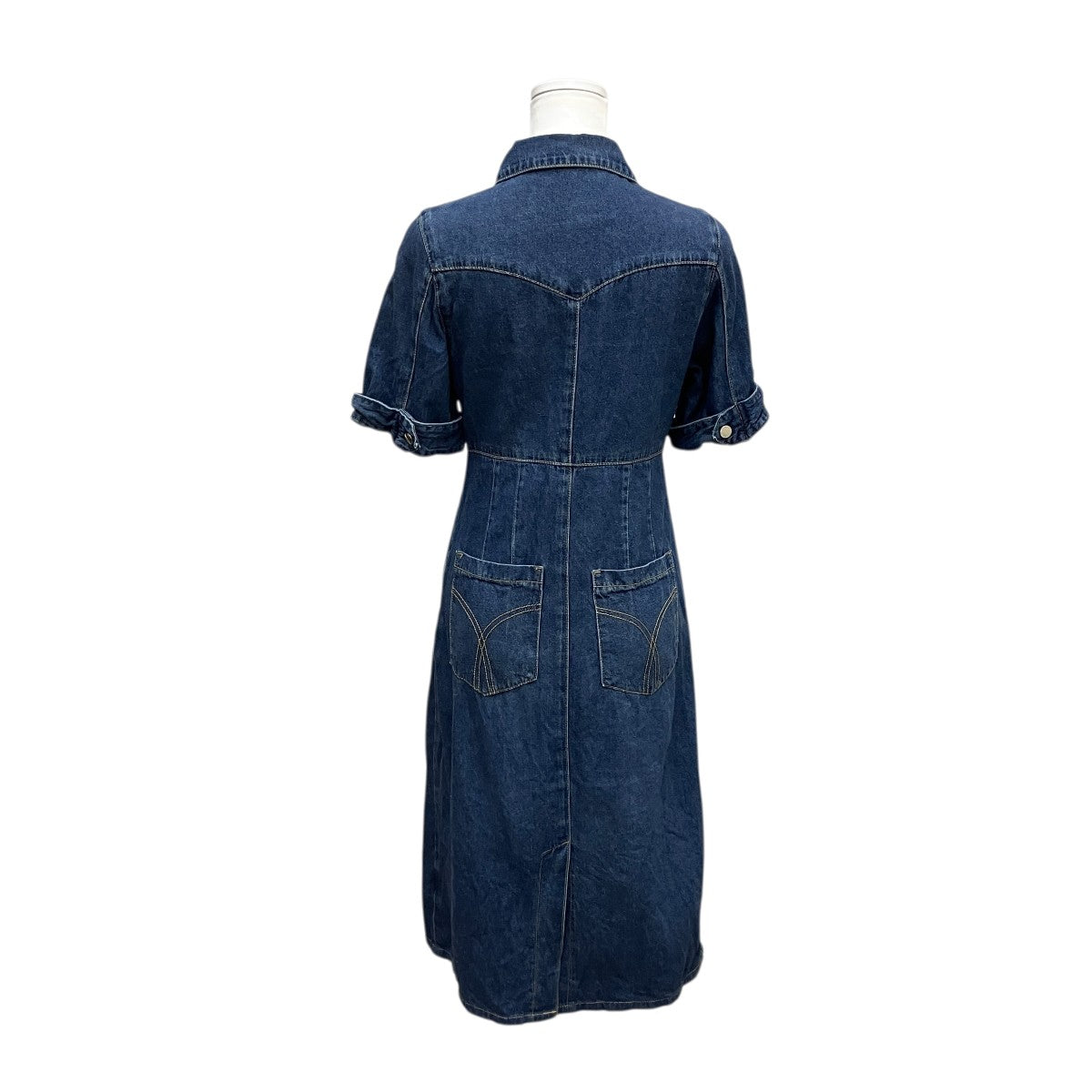 TNEWTIES デニムシャツワンピース 古着・中古-4枚目のアイテム画像