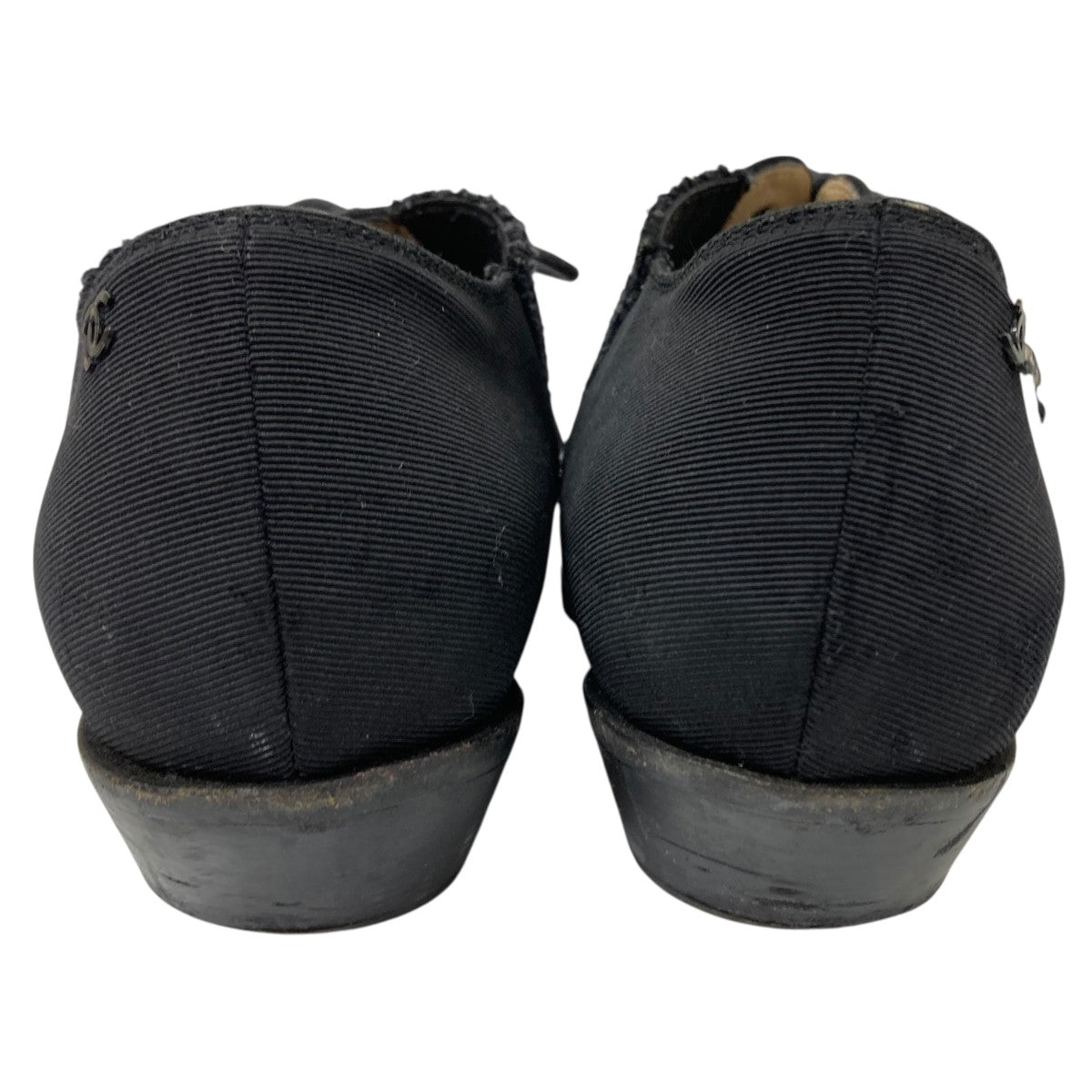 C256/袋付き CHANEL シャネル ドレスシューズ ブラック C256/袋付き CHANEL シャネル ドレスシューズ ブラック ドレス