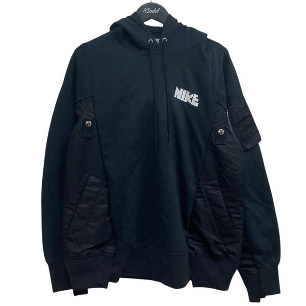 sacai ドッキングパーカー sacai(サカイ) ドッキングパーカー CW2419-010 ブラック サイズ S