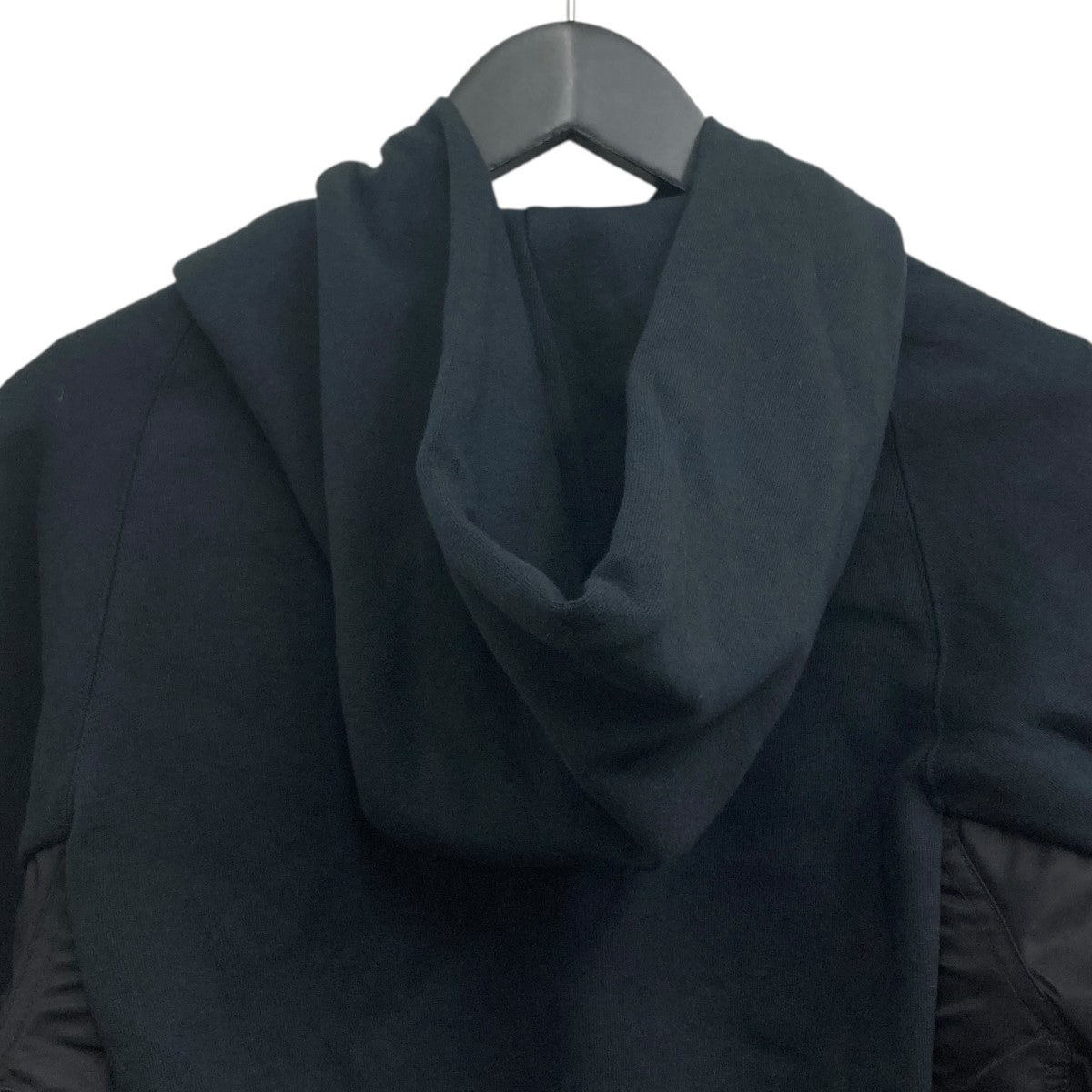 sacai(サカイ) ドッキングパーカー CW2419-010 ブラック サイズ S