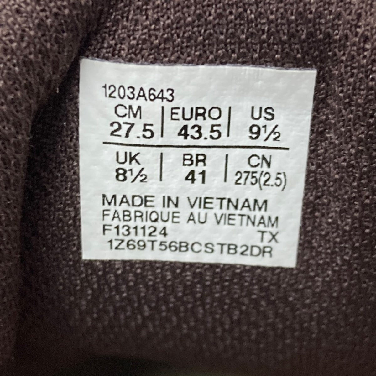 otto×asics ローカットスニーカー 古着・中古-6枚目のアイテム画像