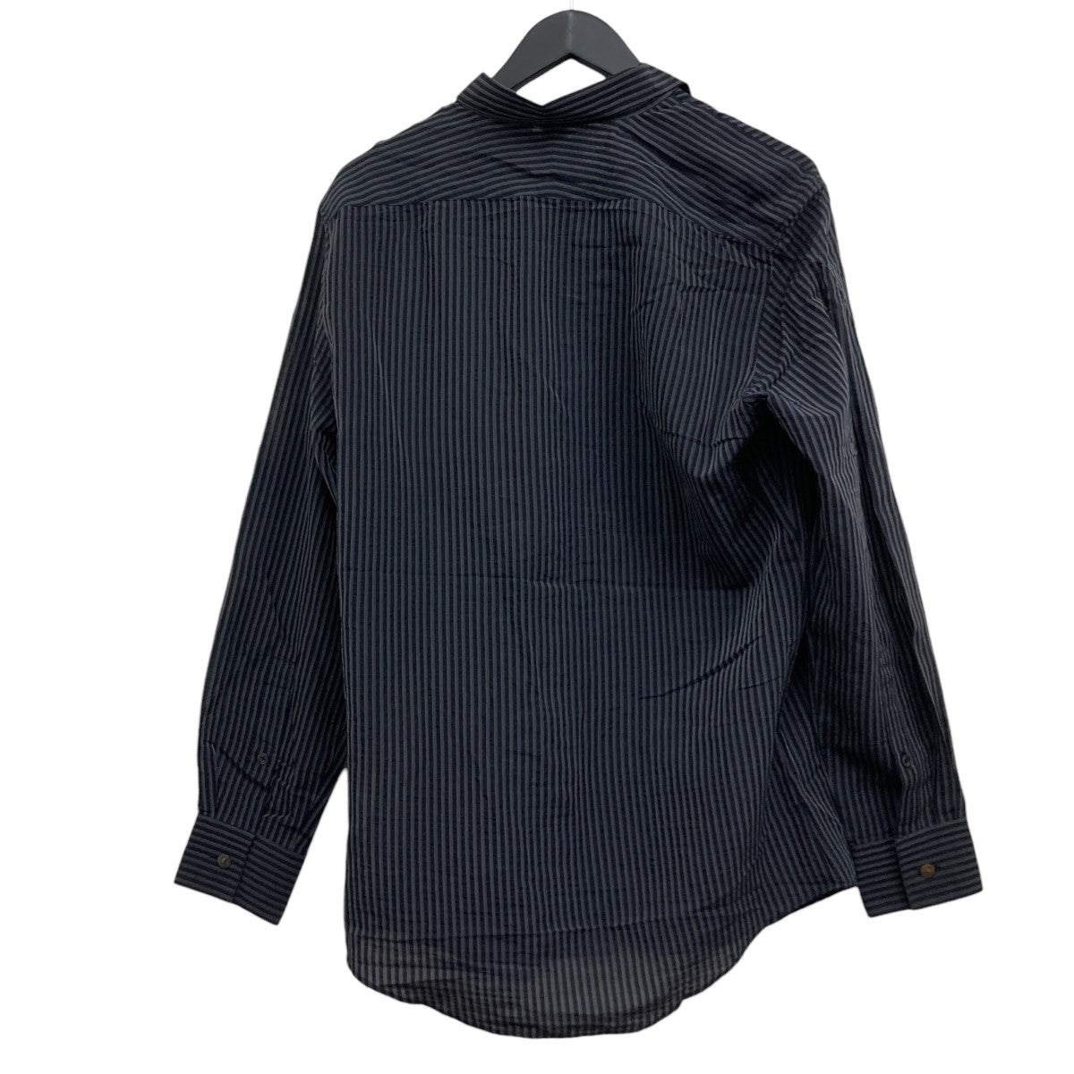 HERMES(エルメス) ストライプシャツ グレー サイズ 40｜【公式