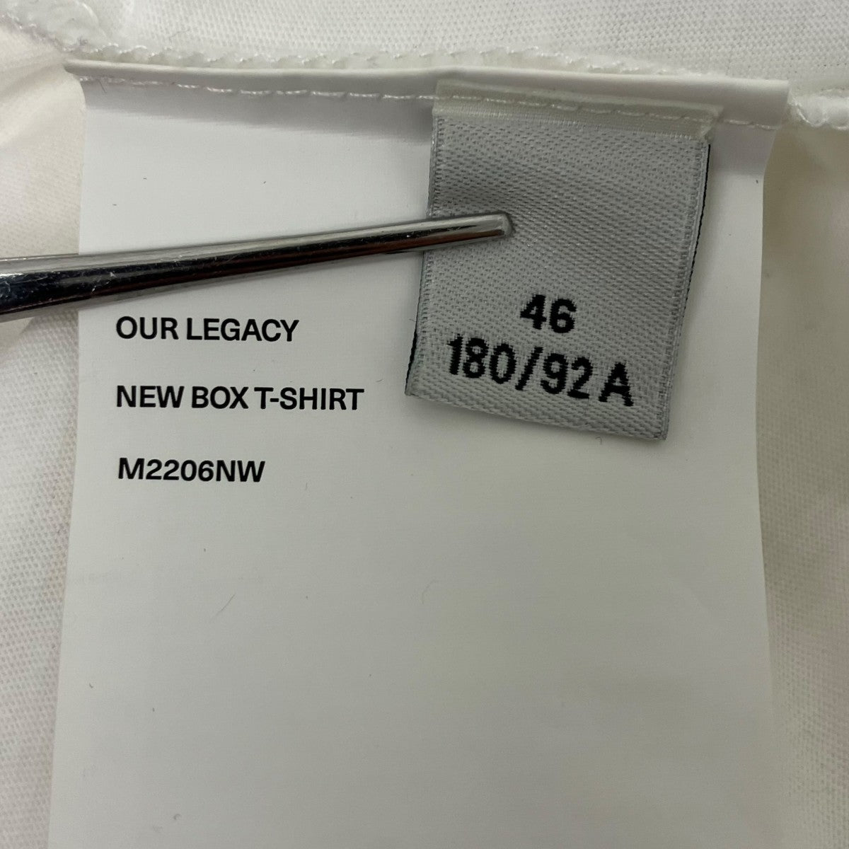 OUR LEGACY New Box T-Shirt 半袖Tシャツ 古着・中古-6枚目のアイテム画像