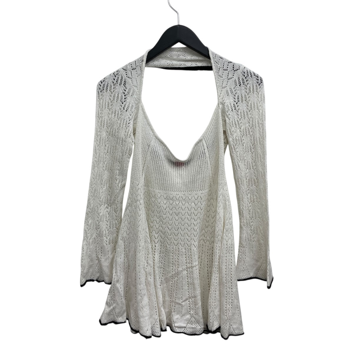 LACE KNIT MINI DRESS ニットワンピース