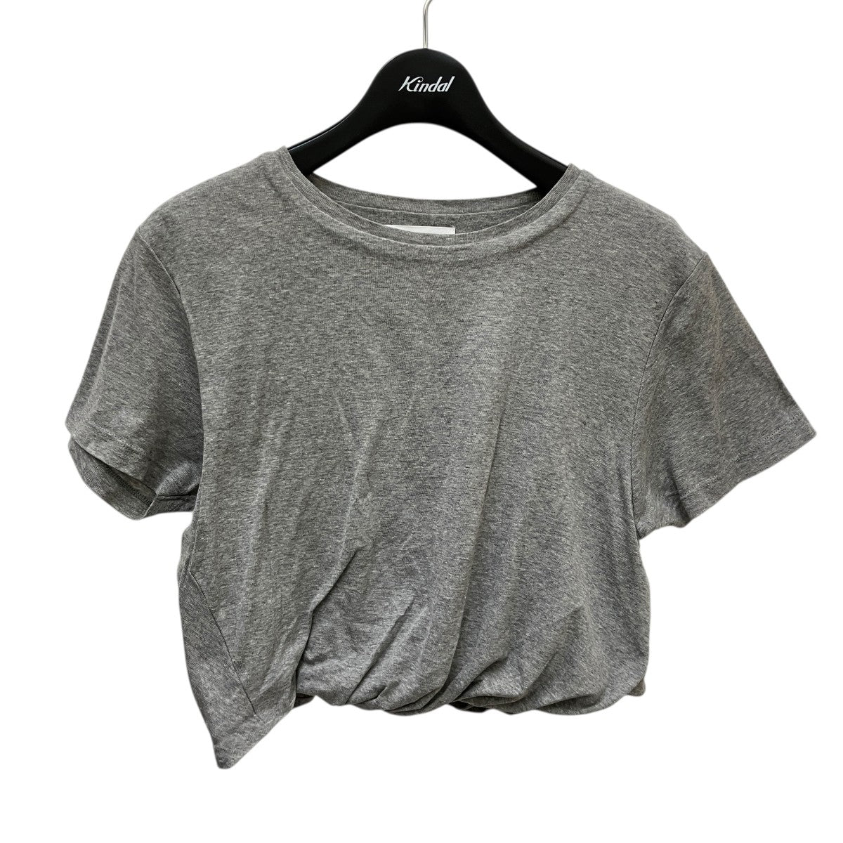 MIESROHE ツイストディティールクロップドTシャツMWCT242076 古着・中古-1枚目のアイテム画像