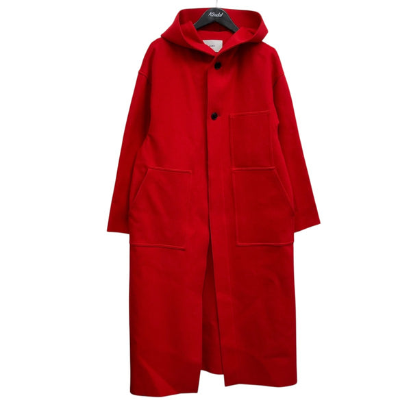 HYKE(ハイク) MELTON HOODED WORK COAT フーデッドコート 232-17397