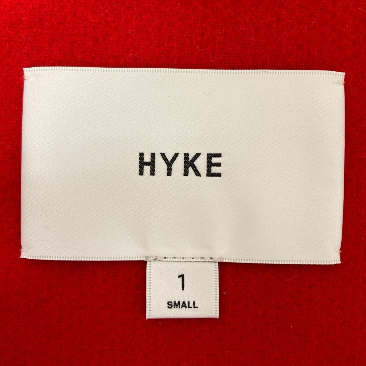 HYKE(ハイク) MELTON HOODED WORK COAT フーデッドコート 232-17397