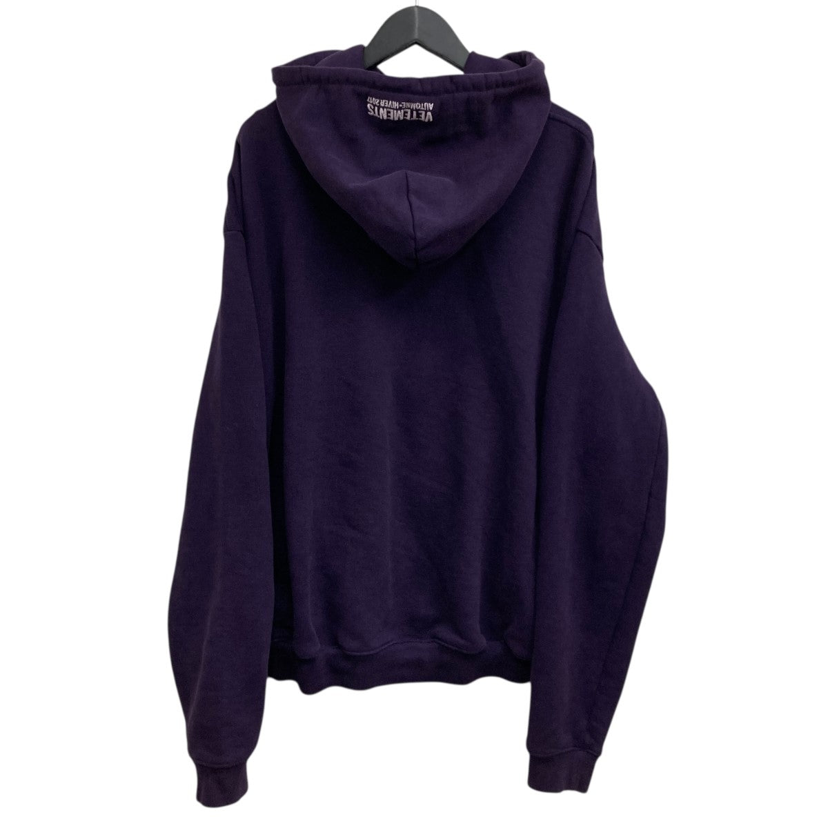 VETEMENTS(ヴェトモン) ジップパーカー パープル サイズ XS｜【公式
