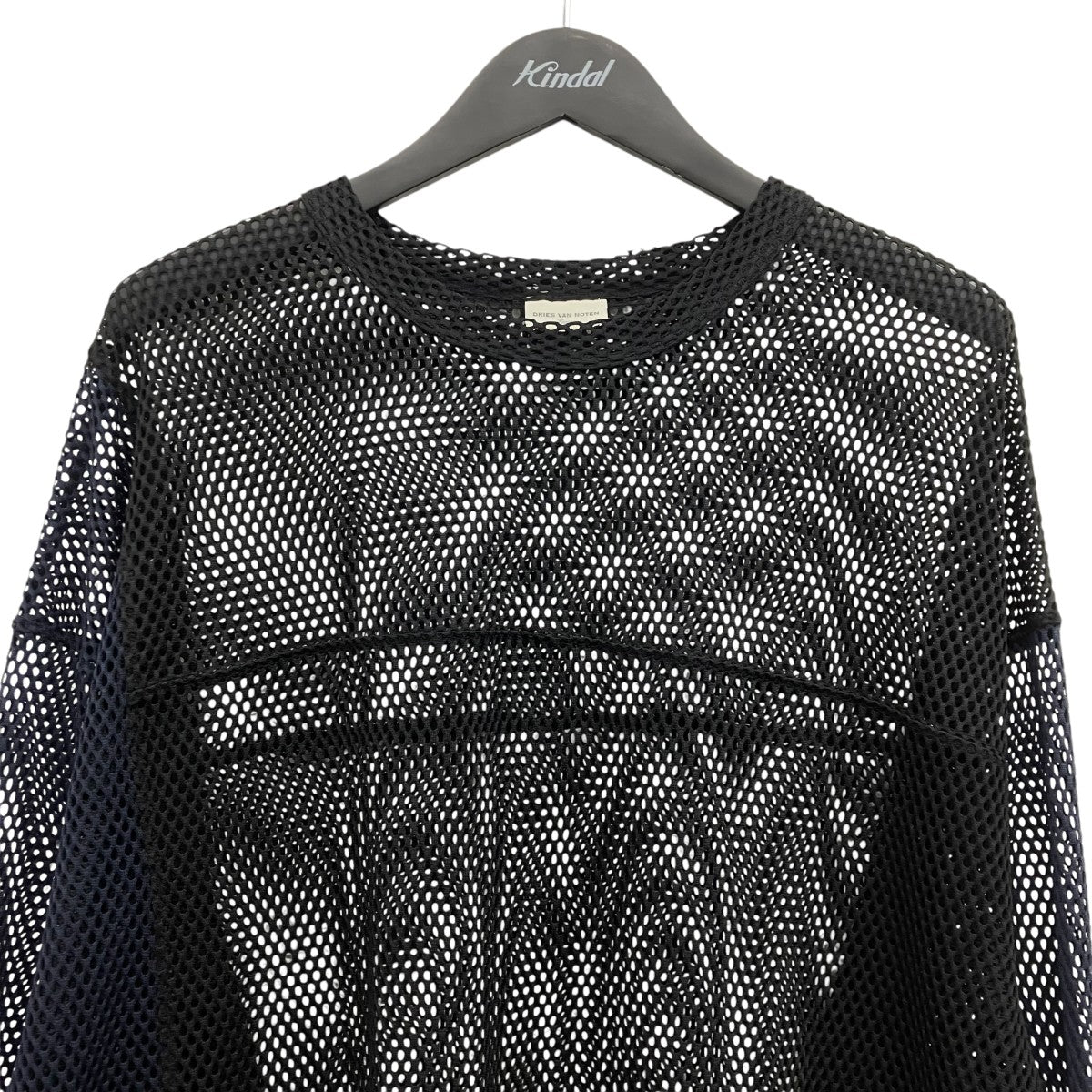 DRIES VAN NOTEN メッシュカットソー 古着・中古-3枚目のアイテム画像