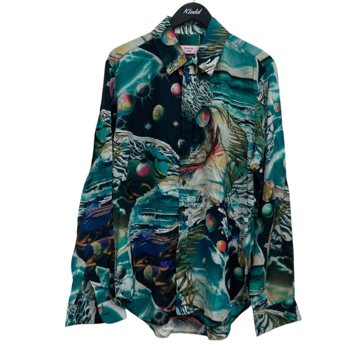 Martine rose 総柄シャツ 古着・中古-1枚目のアイテム画像