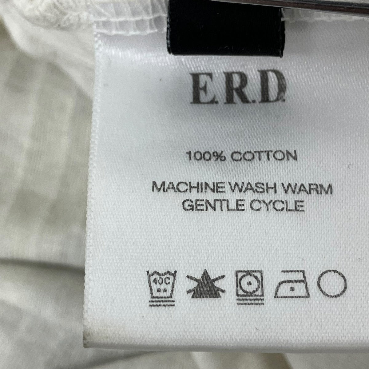 ENFANTS RICHES DEPRIMES ARCHITETTURA MUSSOLINI RIB T-SHIRT リブクロップドTシャツ 古着・中古-9枚目のアイテム画像