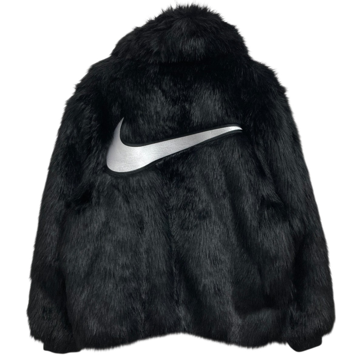 NIKE×AMBUSH Reversible Faux Fur Coat リバーシブルフェイクファー
