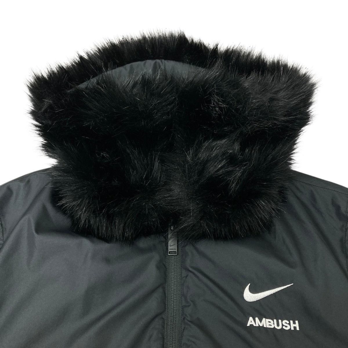 NIKE×AMBUSH Reversible Faux Fur Coat リバーシブルフェイクファー