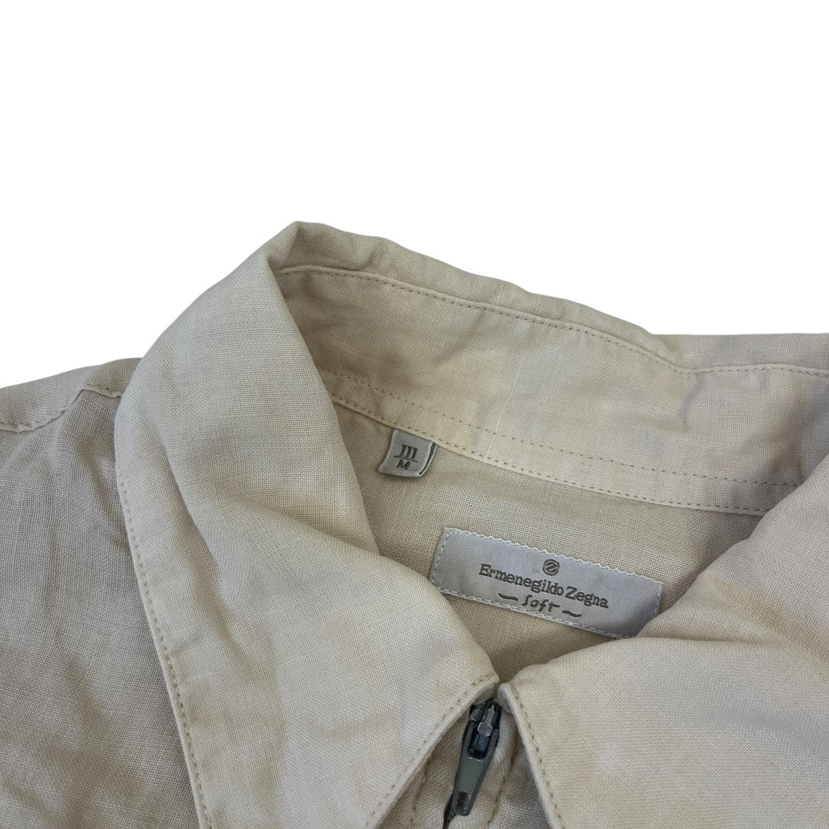 リネンジップブルゾン