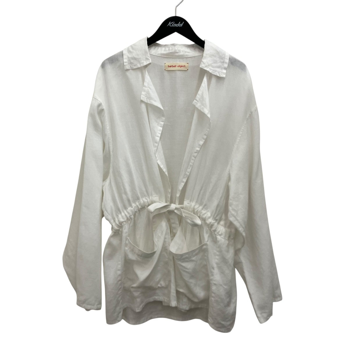 barbell object work robe 長袖シャツ 古着・中古-1枚目のアイテム画像