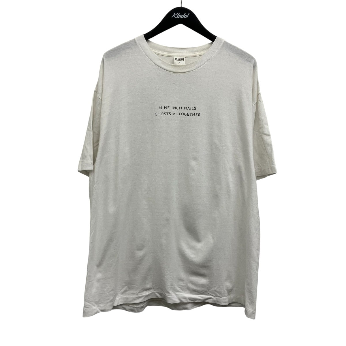 COMOLI×NINE INCH NAILS GHOSTS V： TOGETHER SMOKE 半袖Tシャツ 古着・中古-1枚目のアイテム画像