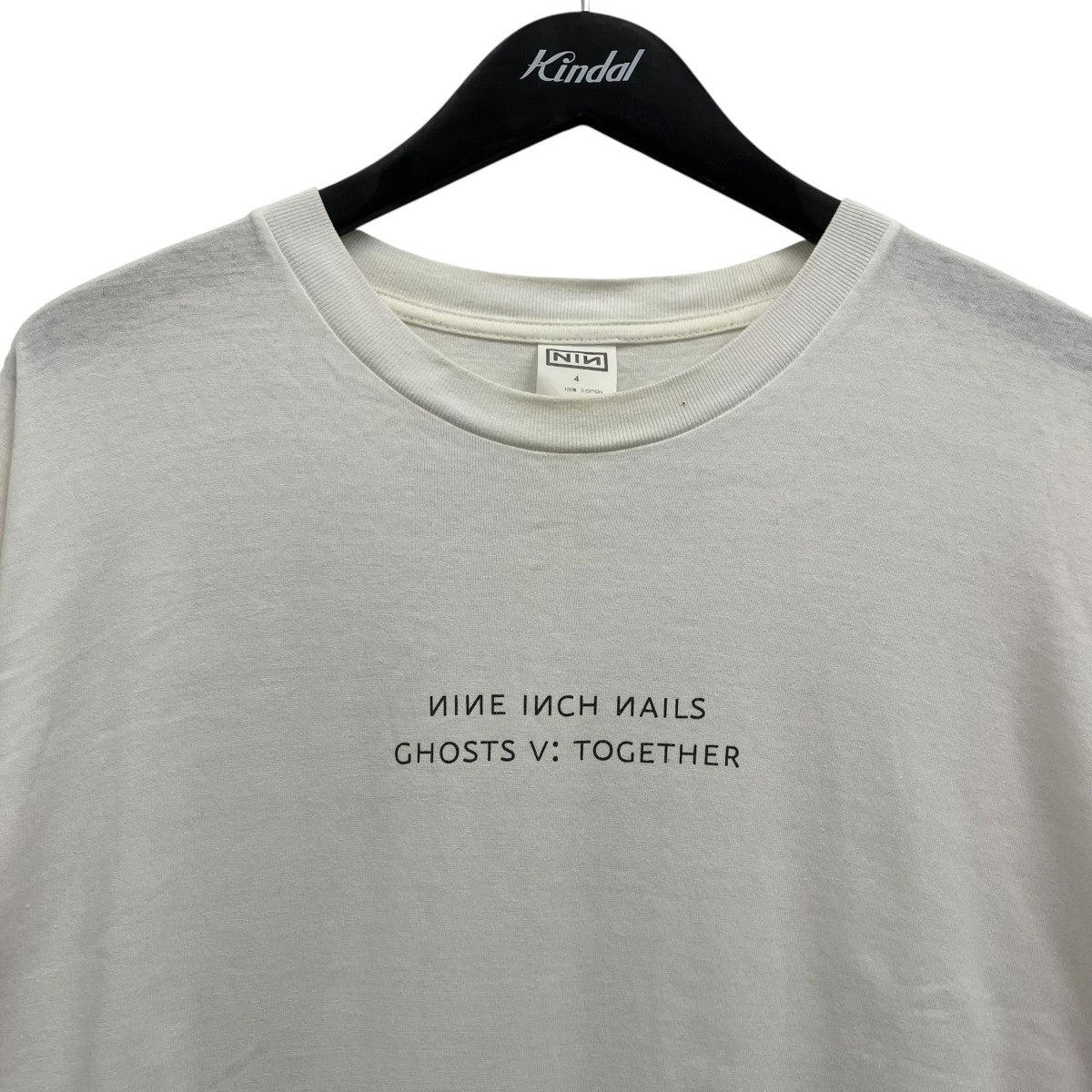COMOLI×NINE INCH NAILS GHOSTS V： TOGETHER SMOKE 半袖Tシャツ 古着・中古-3枚目のアイテム画像