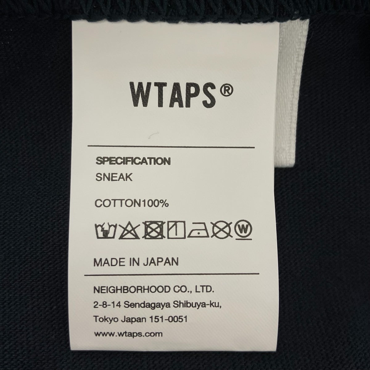 WTAPS LONG LIVE WTAPSプリントTシャツ 古着・中古-5枚目のアイテム画像