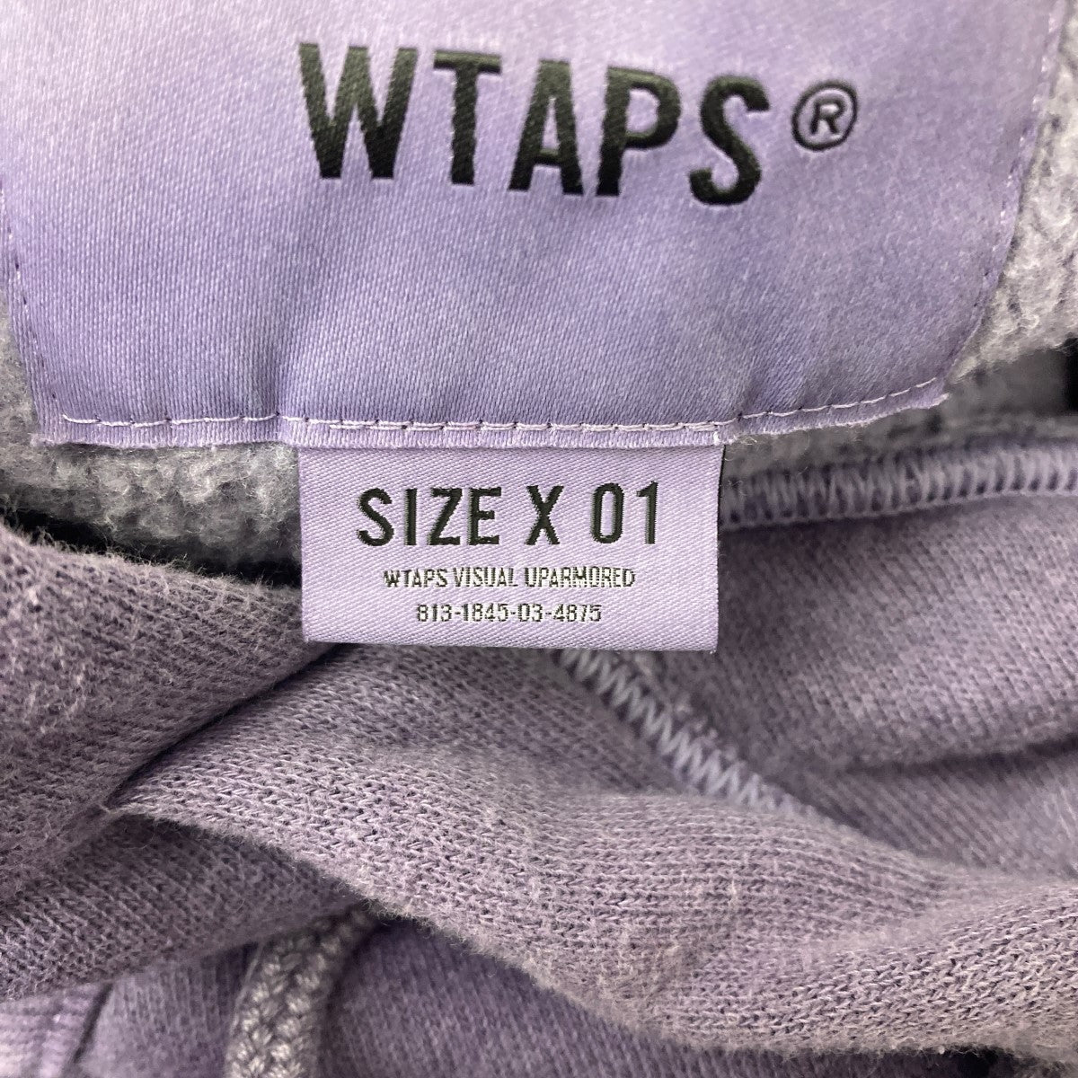 WTAPS バックプリントパーカー 古着・中古-5枚目のアイテム画像
