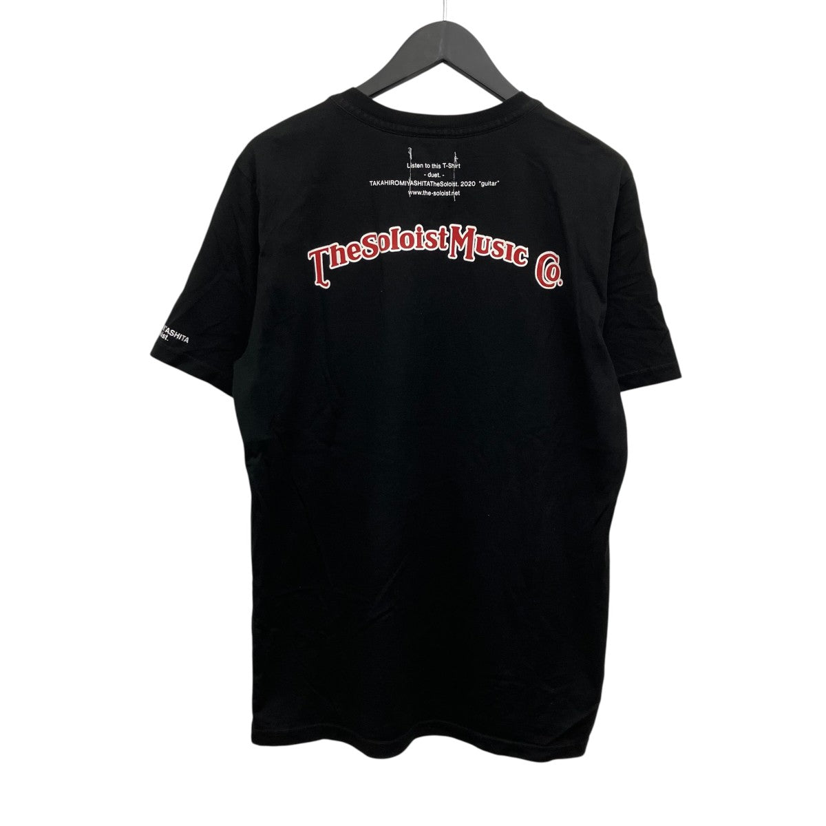 TAKAHIROMIYASHITA TheSoloIst． guitar Tee 半袖Tシャツ 古着・中古-2枚目のアイテム画像