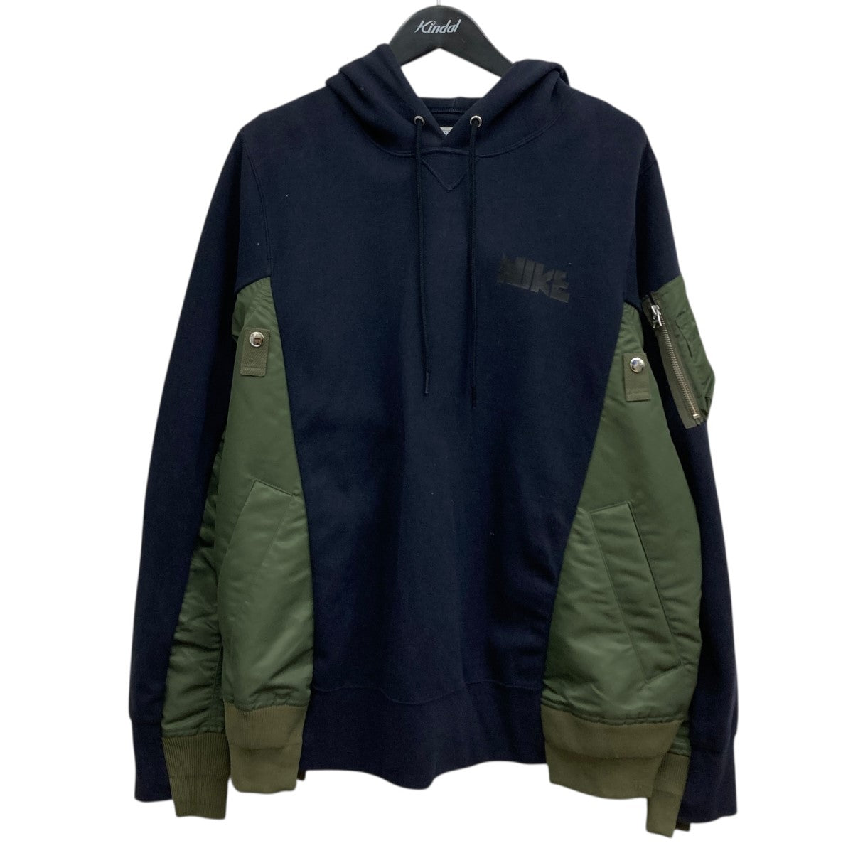 NIKE×GYAKUSOU 中綿ベスト743332-440 743332-440 ネイビー サイズ L