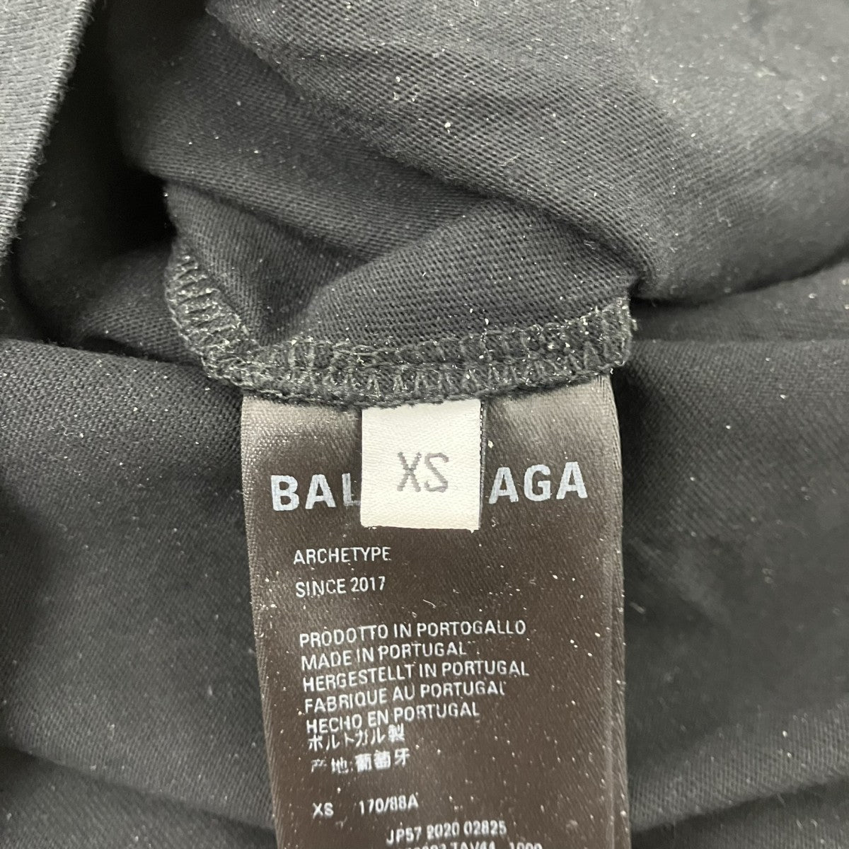 BALENCIAGA キャンペーンロゴTシャツ 古着・中古-4枚目のアイテム画像