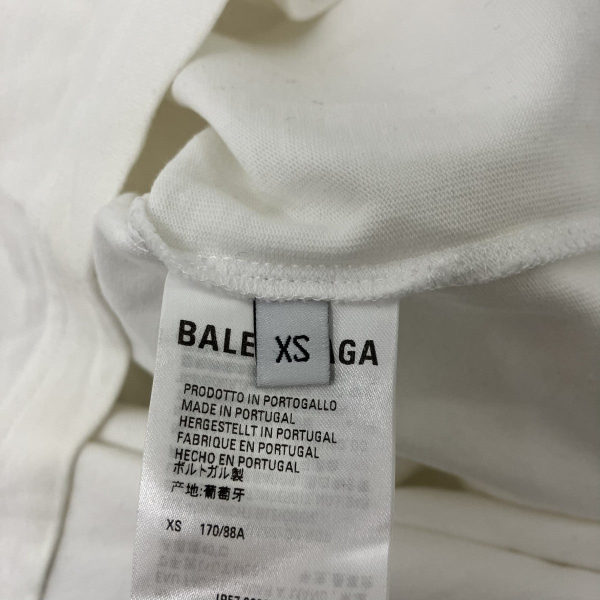 BALENCIAGA キャンペーンロゴTシャツ 古着・中古-5枚目のアイテム画像
