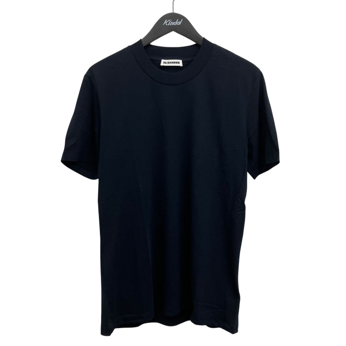 【新品】S JIL SANDER+ 1枚　ロングTシャツ ダークブルー JIL SANDER(ジルサンダー) クルーネックTシャツ JSMS706020 ブラック