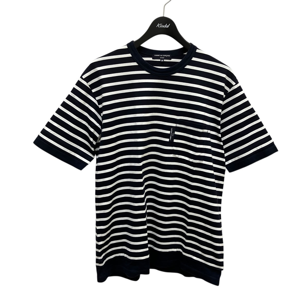 COMME des GARCONS HOMME ボーダーTシャツHH-T002 古着・中古-1枚目のアイテム画像