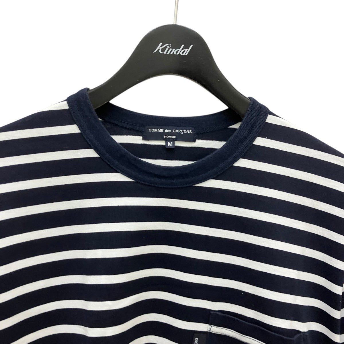 COMME des GARCONS HOMME ボーダーTシャツHH-T002 古着・中古-2枚目のアイテム画像