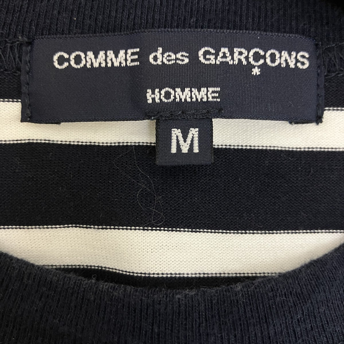 COMME des GARCONS HOMME ボーダーTシャツHH-T002 古着・中古-6枚目のアイテム画像