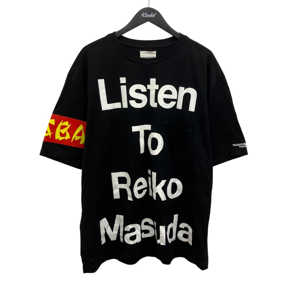 TAKAHIROMIYASHITA TheSoloIst． LISTEN TO REIKO MASUDA プリントTシャツ 古着・中古-1枚目のアイテム画像