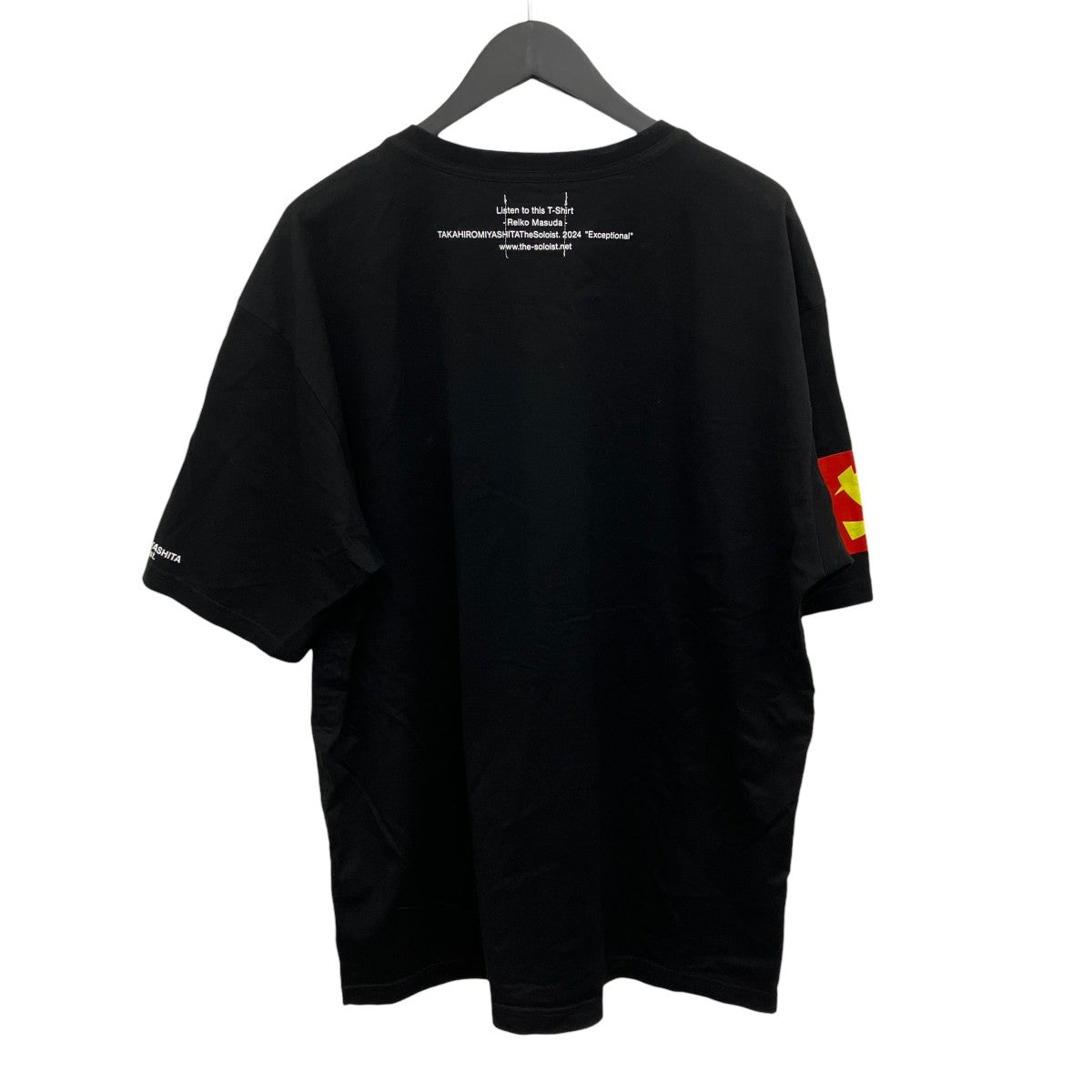 TAKAHIROMIYASHITA TheSoloIst． LISTEN TO REIKO MASUDA プリントTシャツ 古着・中古-2枚目のアイテム画像