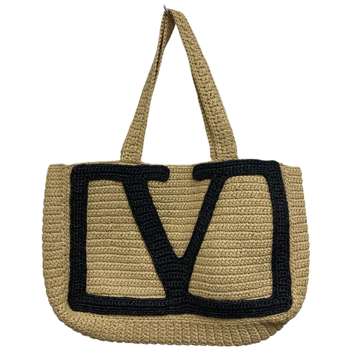 VALENTINO GARAVANI Viva Superstar Large Tote BagVロゴラフィアトートバッグ 古着・中古-1枚目のアイテム画像