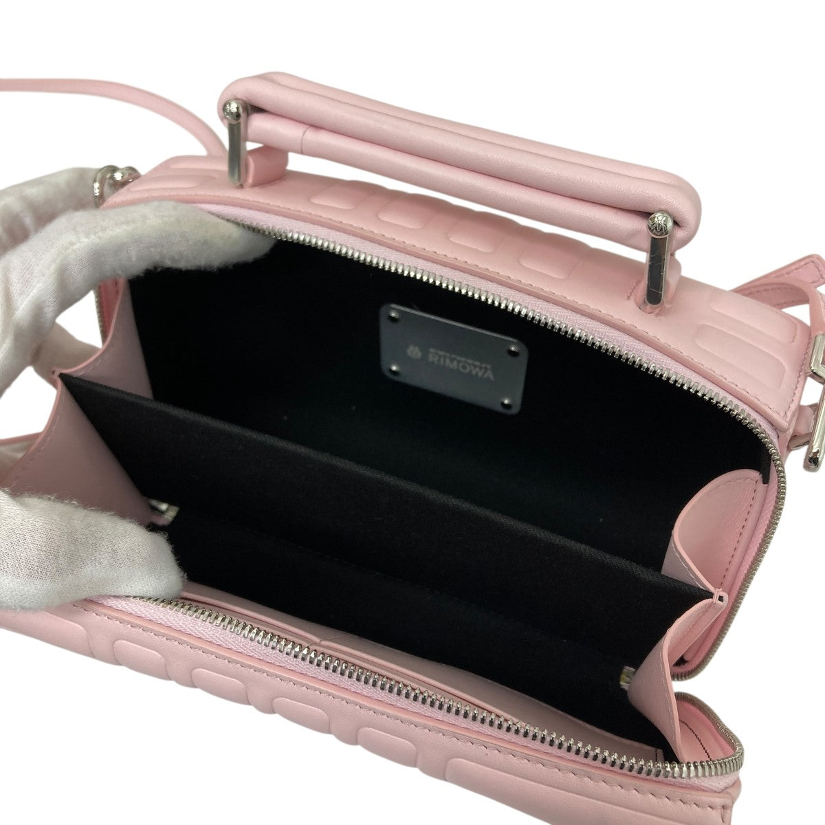 RIMOWA レザークロスボディバッグスモール 古着・中古-6枚目のアイテム画像