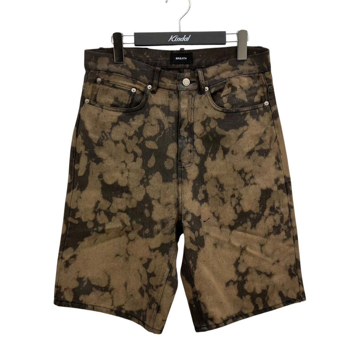 BREATH X JEANS COATING SHORTS ショートパンツ 古着・中古-1枚目のアイテム画像
