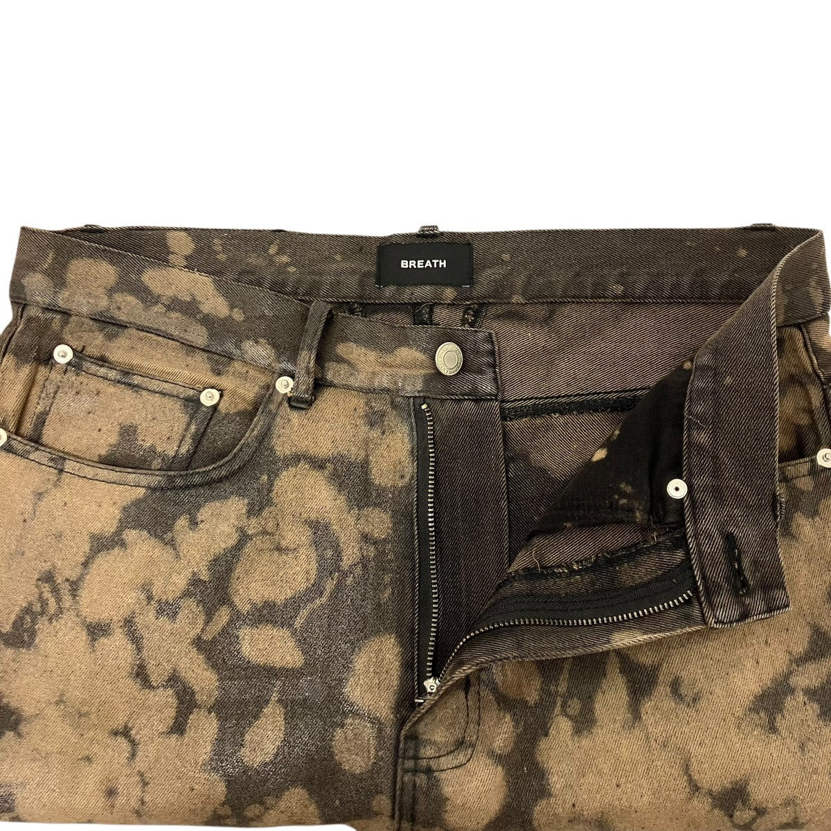 BREATH X JEANS COATING SHORTS ショートパンツ 古着・中古-3枚目のアイテム画像