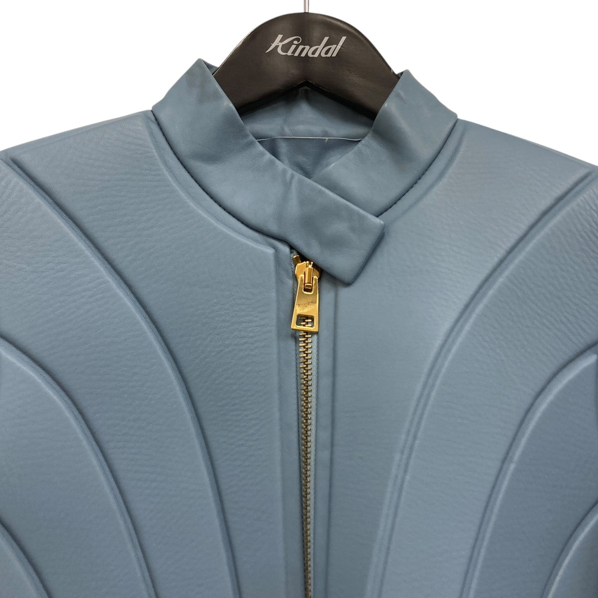 BOTTEGA VENETA(ボッテガヴェネタ) レザージャケット 588858 ブルー