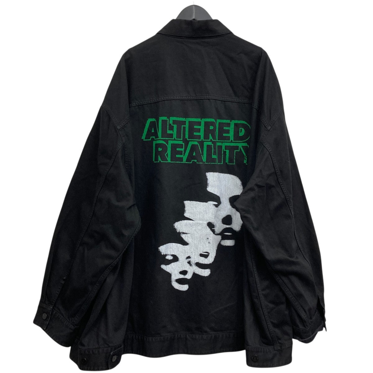 RAF SIMONS(ラフシモンズ) デニムジャケット 222-723 ブラック サイズ