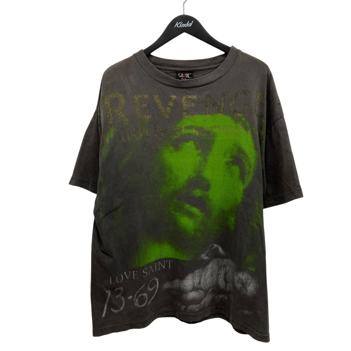 SAINT MICHAEL×berberjin プリントTシャツ 古着・中古-1枚目のアイテム画像