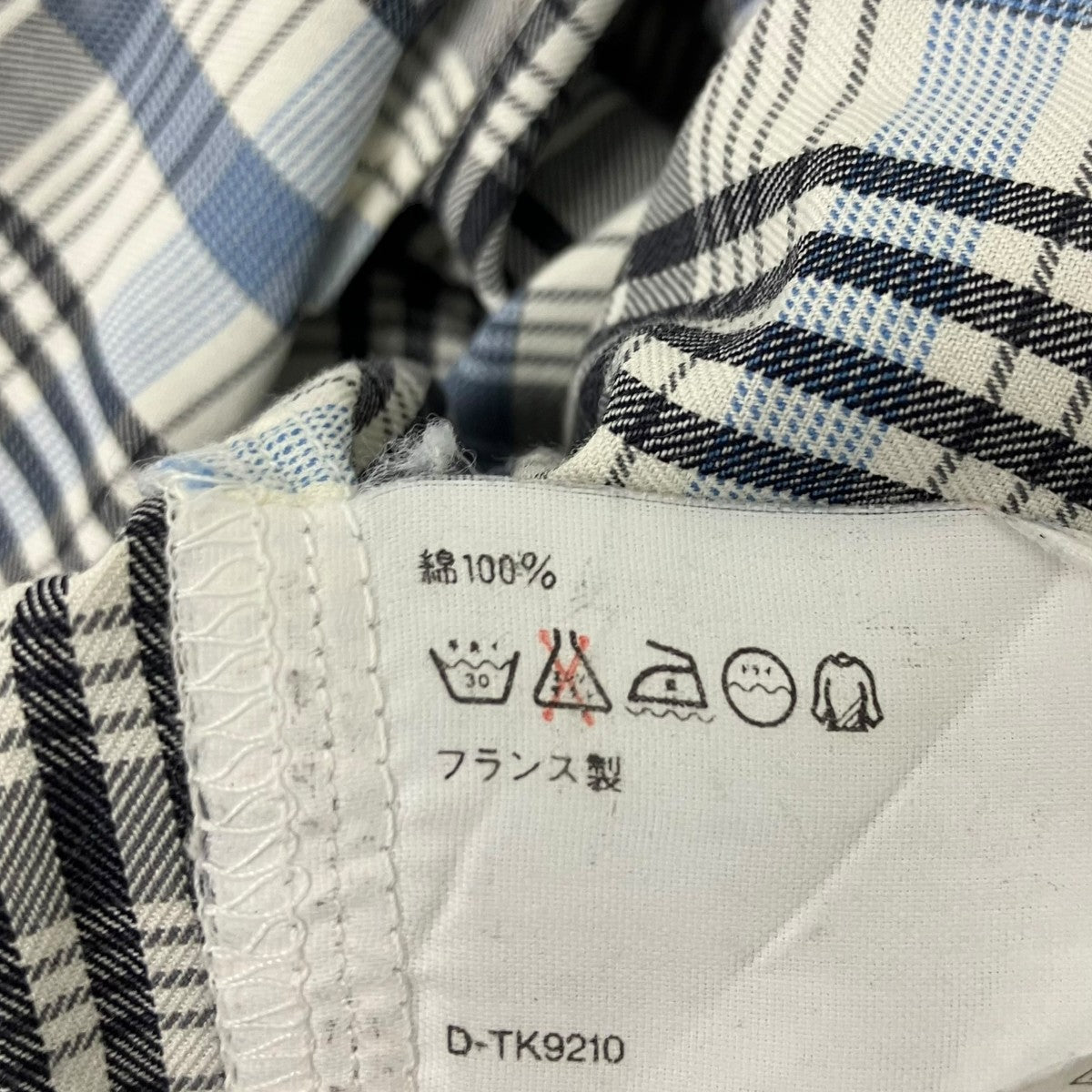 COMME des GARCONS SHIRT チェックショートスリーブシャツ 古着・中古-6枚目のアイテム画像