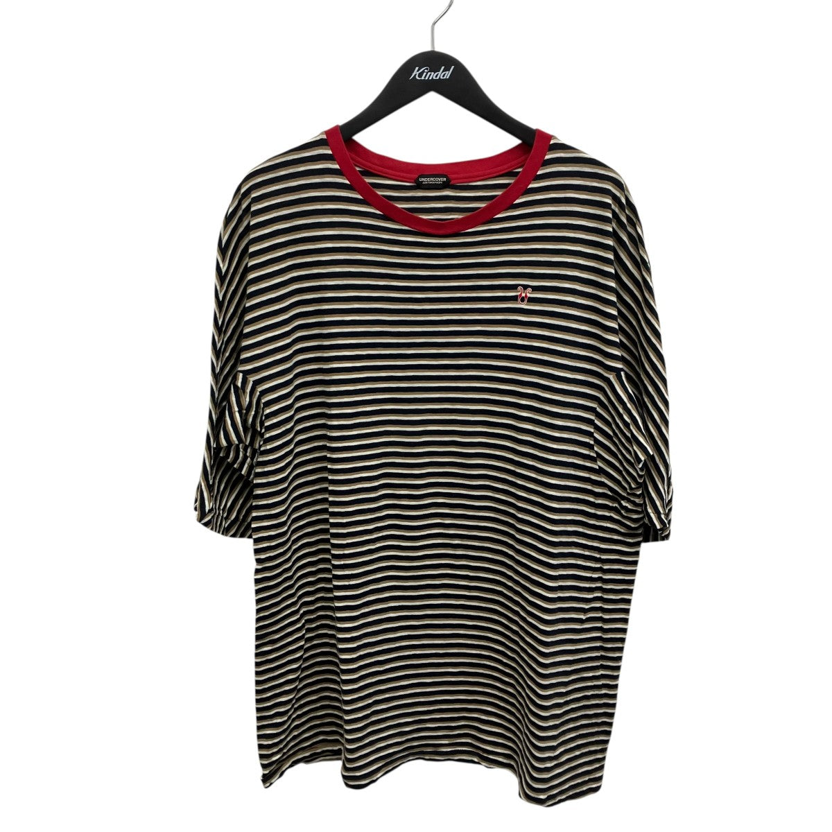 UNDERCOVER(アンダーカバー) ボーダーTシャツ UCS1805-1 ブラック